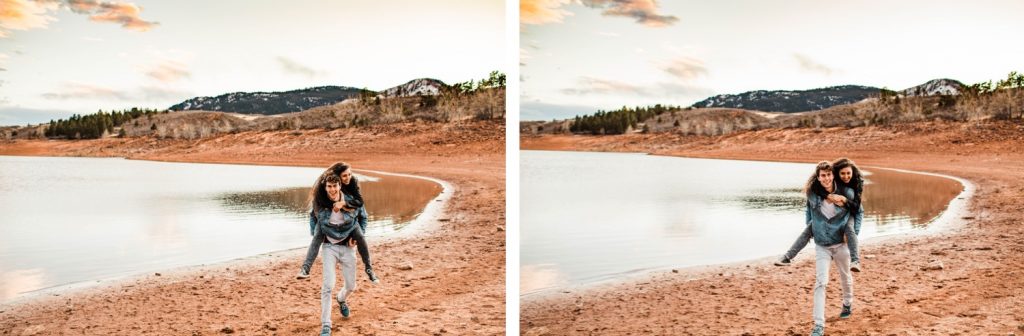 Fort Collins engagement session in the Rocky Mountains | Fort Collins wedding photographers