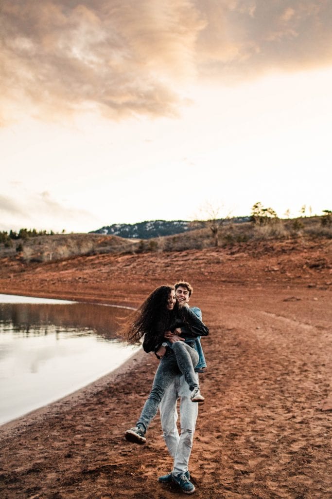 Rocky Mountain engagement session in Fort Collins Colorado | Fort Collins wedding photographers