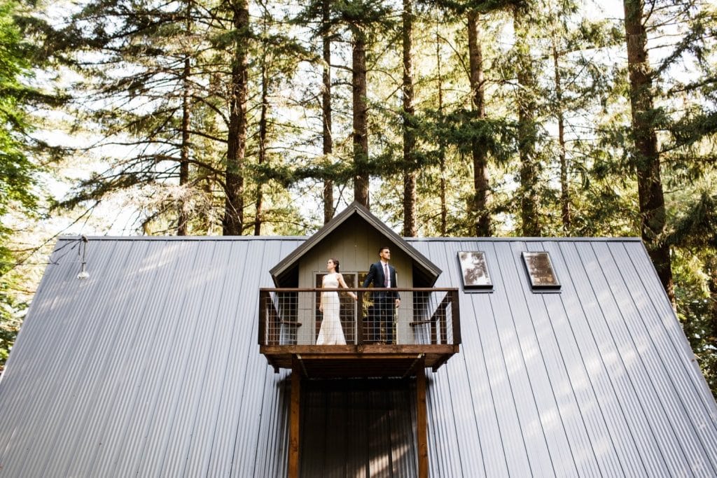 elopement first dance in Mt Rainier National Park | Seattle Washington elopement and adventure wedding photographers