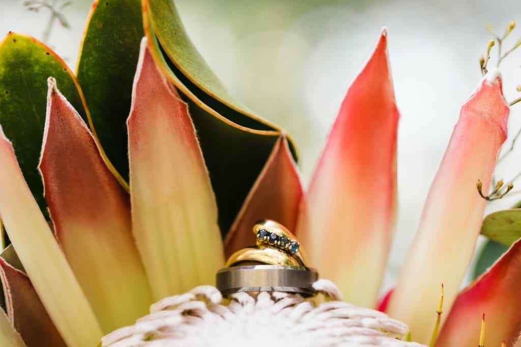 summery bouquet for a Denver Botanic Gardens wedding