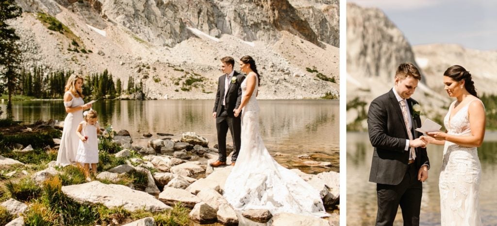Wyoming wedding ceremony speeches