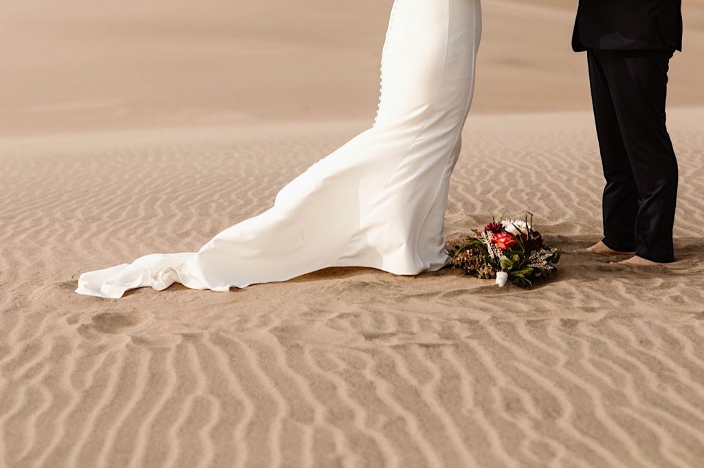 Great Sand Dunes National Park elopement ceremony