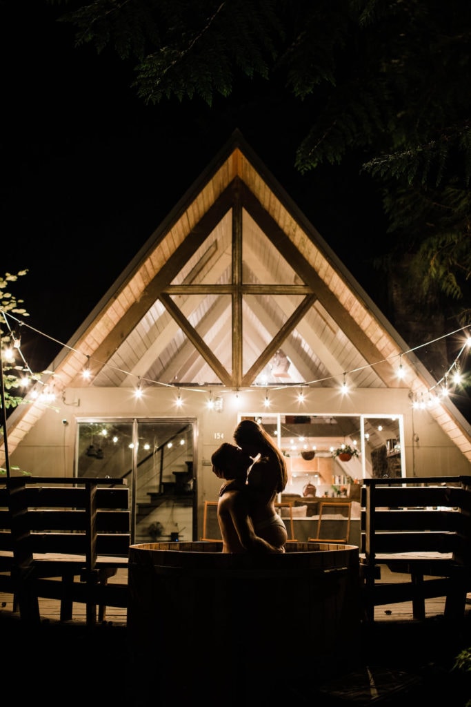 how to propose post marriage proposal celebration at a cabin in the woods